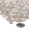 Andova Tiles SAMPLE Comfort 037 x 087 Glass Herringbone  Chevron Mosaic Wall Tile SAM-ANDCOM322 - alternate 2